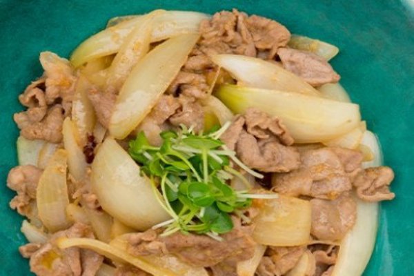 豚味噌生姜焼きランチ