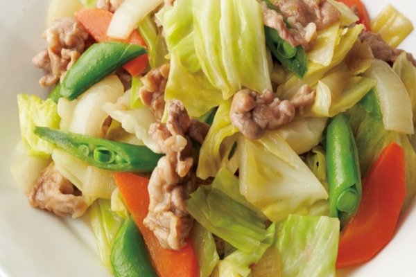 豚野菜炒めランチ