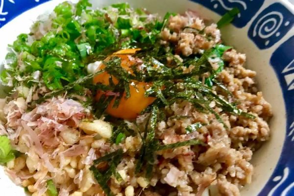 本格和風まぜそば