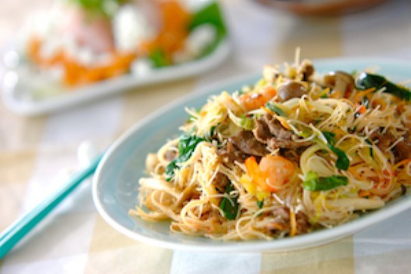 焼きビーフンランチ